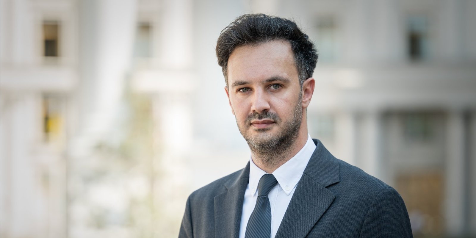 Речник МЗС України Георгій Тихий на брифінгу щодо військової співпраці з Болгарією.
