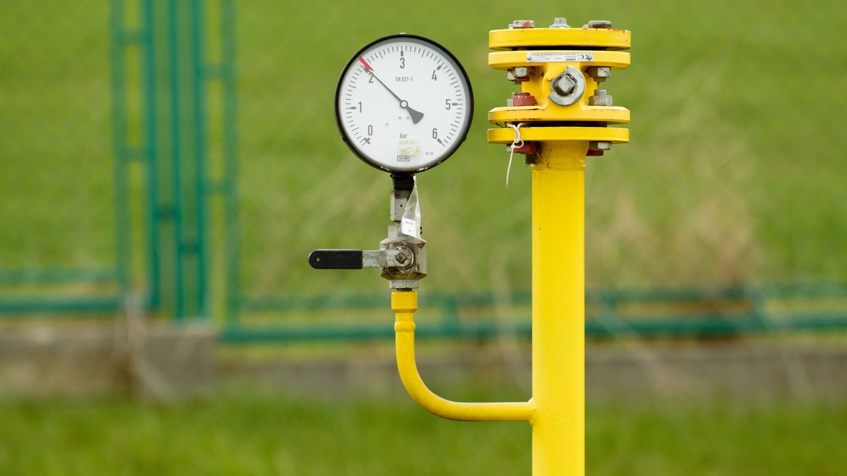 Графік зростання та спаду цін на природний газ на європейському ринку