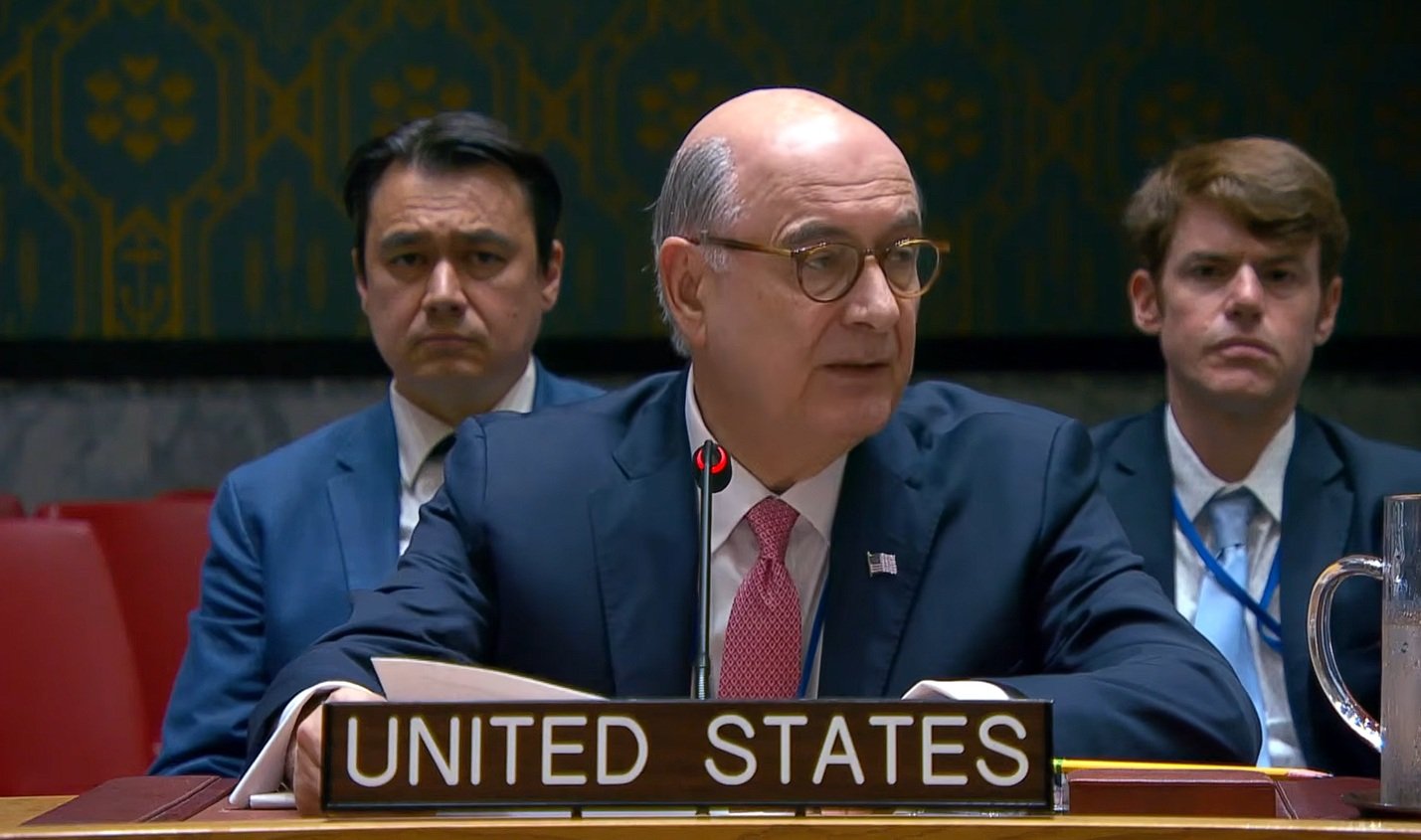 Представники США та України на засіданні Ради Безпеки ООН, обговорення війни