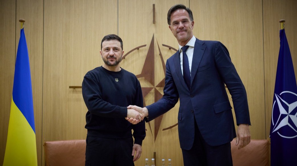 Володимир Зеленський та Марк Рютте