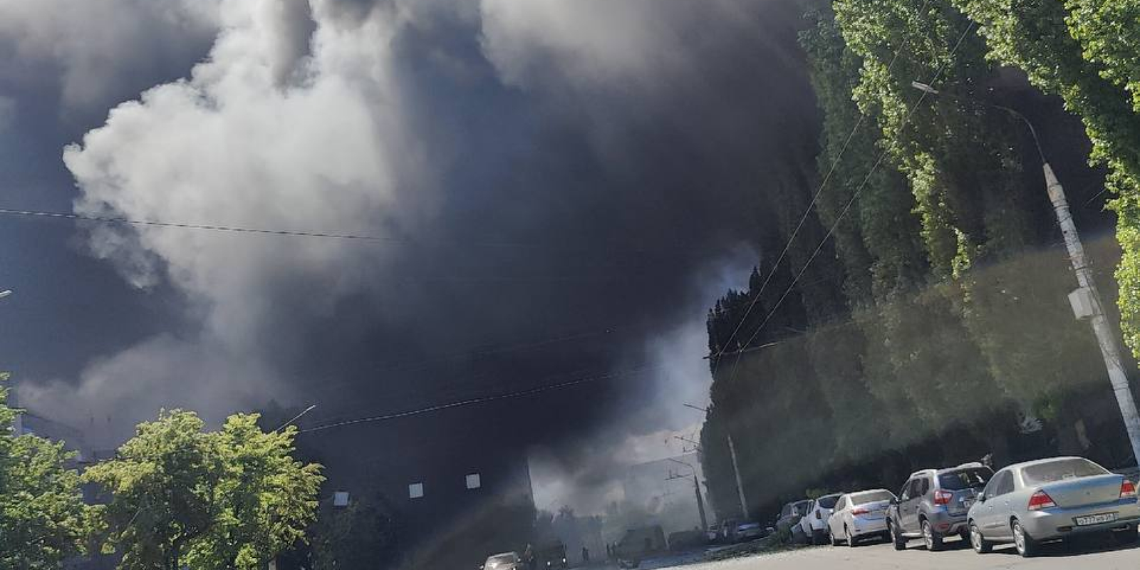 Завод з виробництва військових компонентів у Воронежі після ураження
