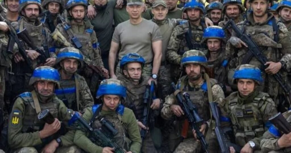 Військовослужбовці на позиціях під час виконання бойових завдань
