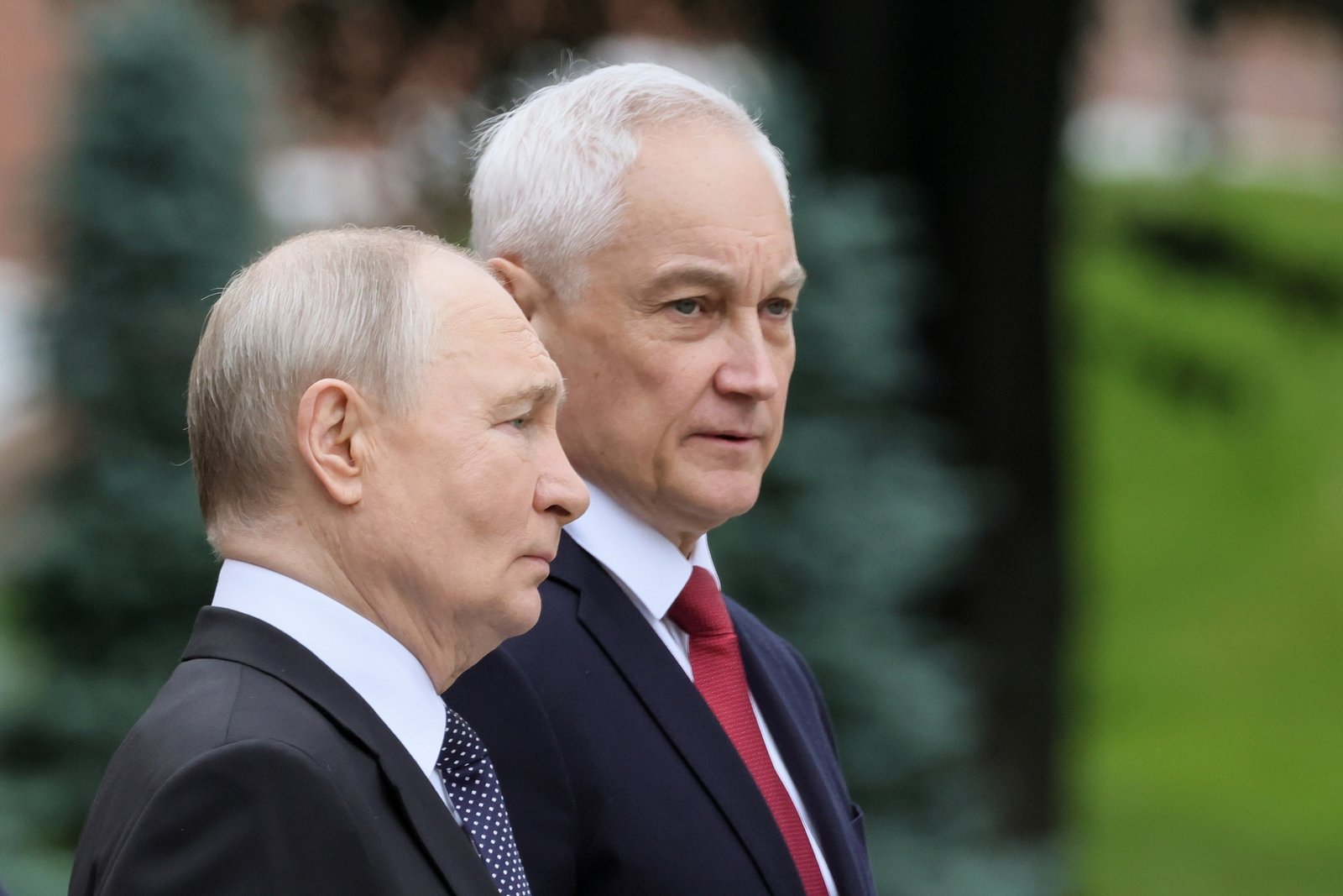 Андрій Бєлоусов, міністр оборони Російської Федерації, на офіційному заході.