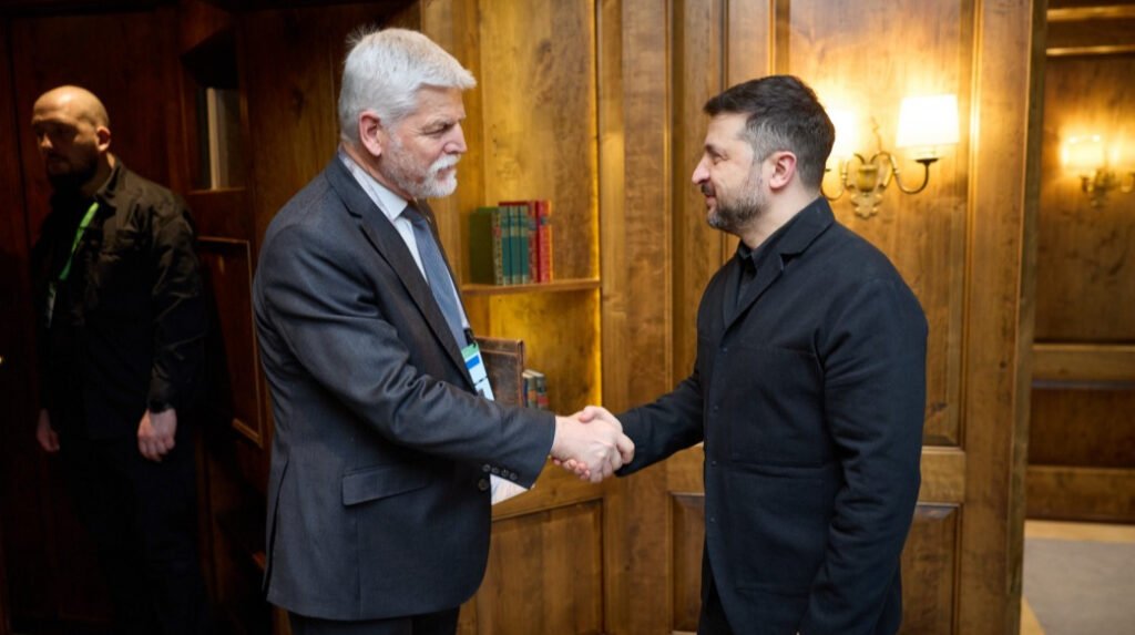 Президент Чехії Петр Павел та президент України Володимир Зеленський