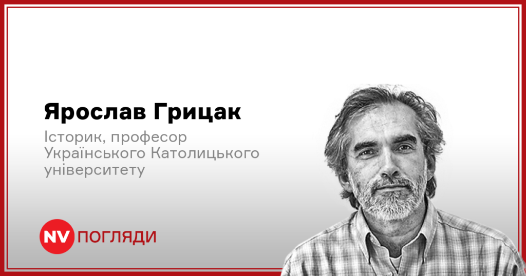 Портрет історика Ярослава Грицака, який обговорює українсько-польські відносини