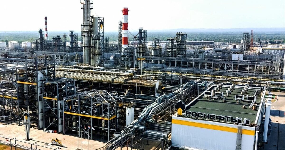 Новокуйбишевський нафтопереробний завод, Самарська область РФ
