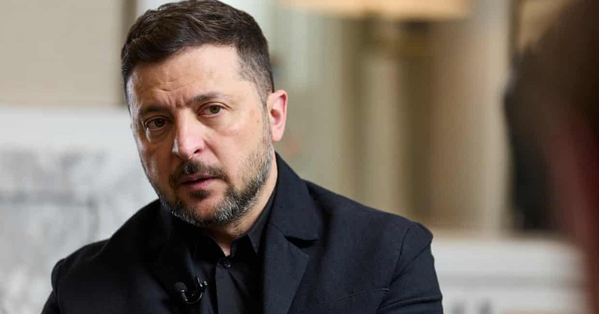 Президент України Володимир Зеленський на зустрічі з журналістами