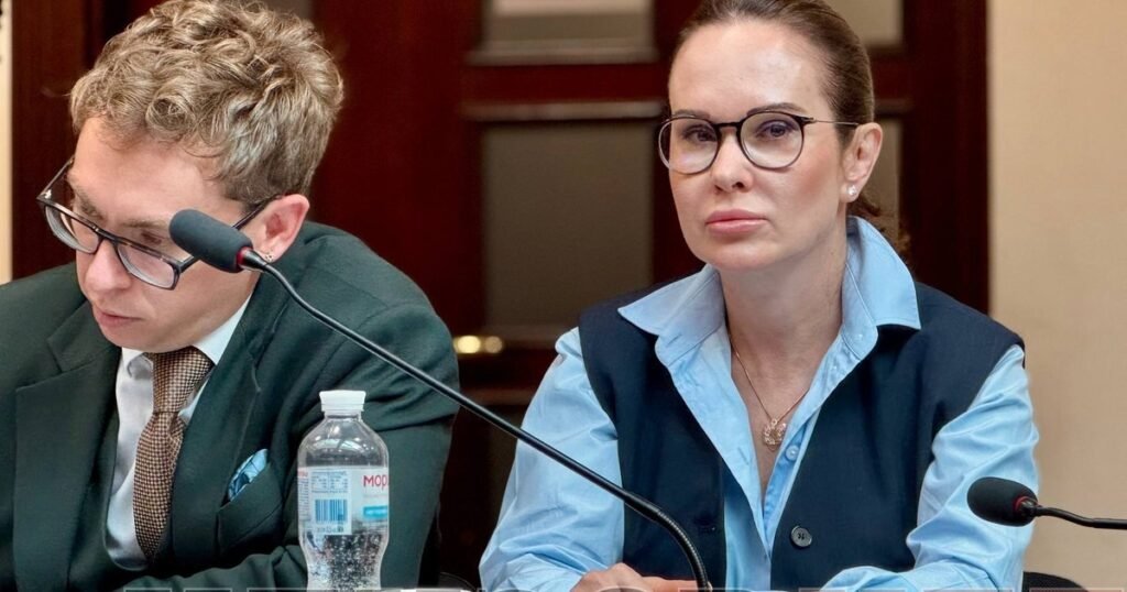 Ірина Мудра в суді, під час розгляду запобіжного заходу.