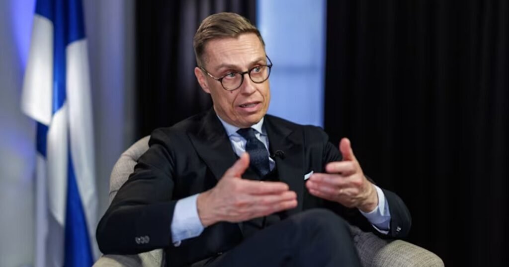 Олександр Стубб, Президент Фінляндії, обговорює співпрацю з Україною.
