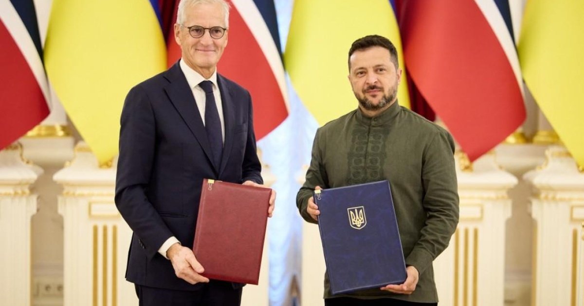 Президент України та Прем'єр-міністр Норвегії підписують оборонну угоду