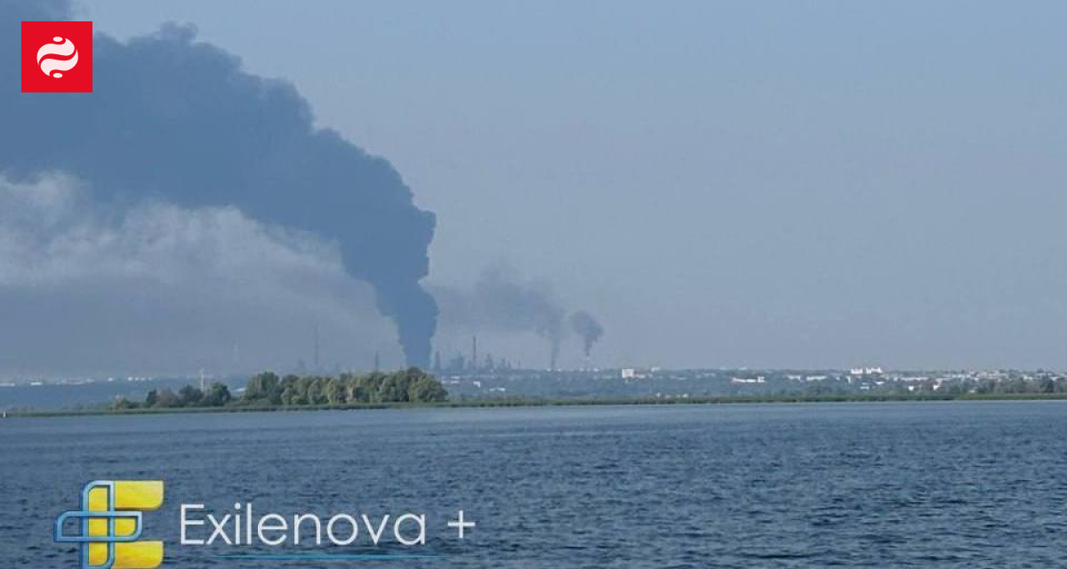 Наслідки атак на нафтопереробні заводи в Краснодарському краї та Самарській області РФ