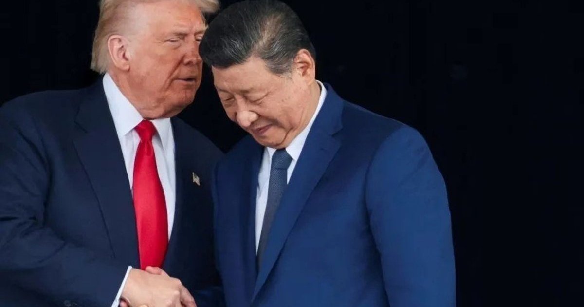 Лідер Китаю Сі Цзіньпін та Президент США Дональд Трамп.