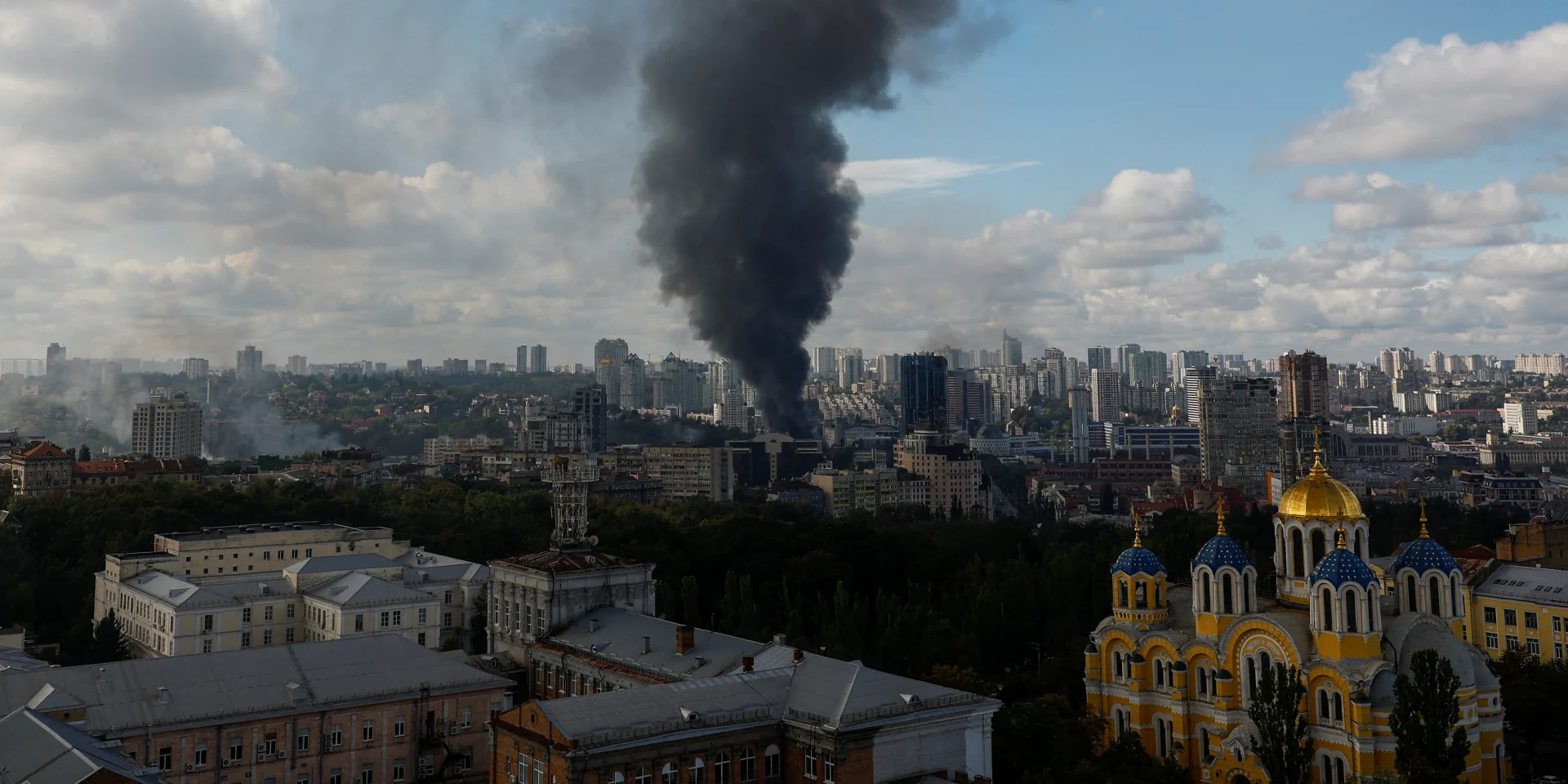 Наслідки атаки БПЛА на Київ 23 вересня