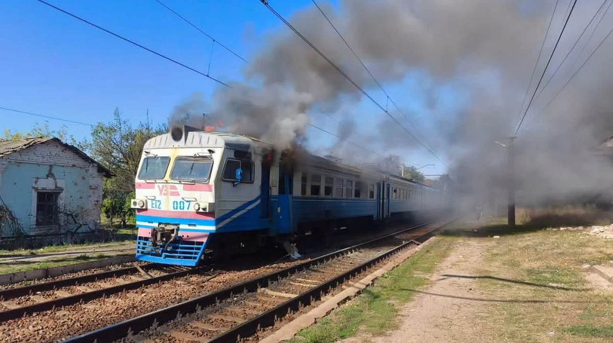 Наслідки удару по приміському поїзду, Харківщина