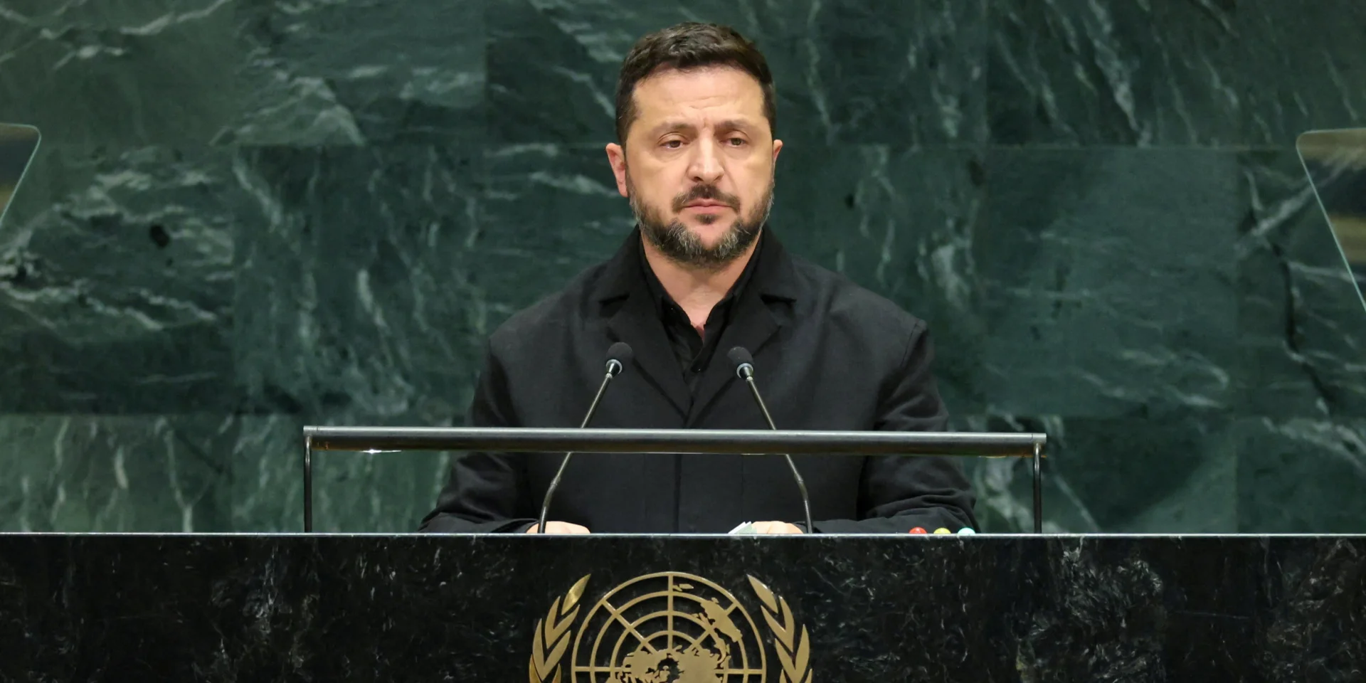 Президент України Володимир Зеленський на Генеральній Асамблеї ООН