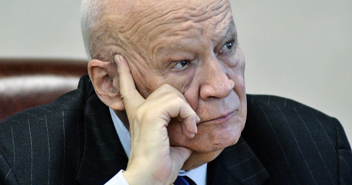 Будівля Національної академії наук після удару дрона