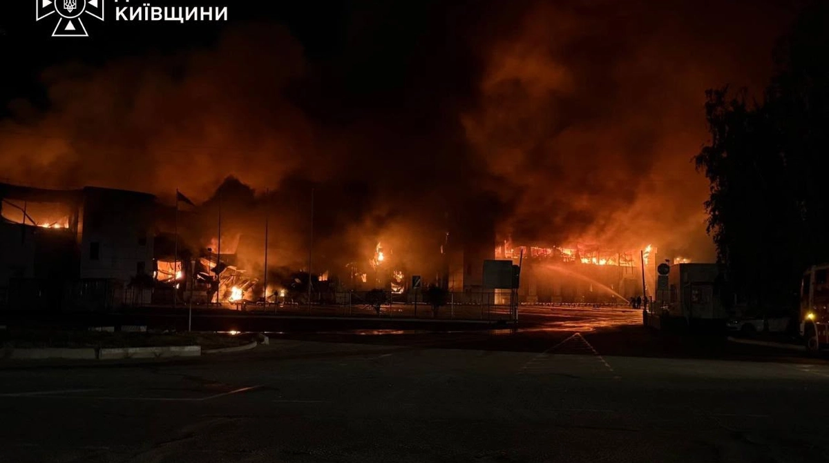 Президент Володимир Зеленський під час брифінгу.