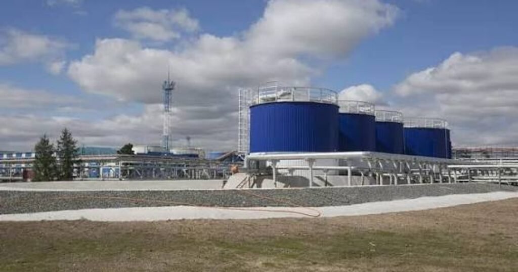 Новоуренгойський завод у РФ, об'єкт з підготовки газового конденсату до транспортування