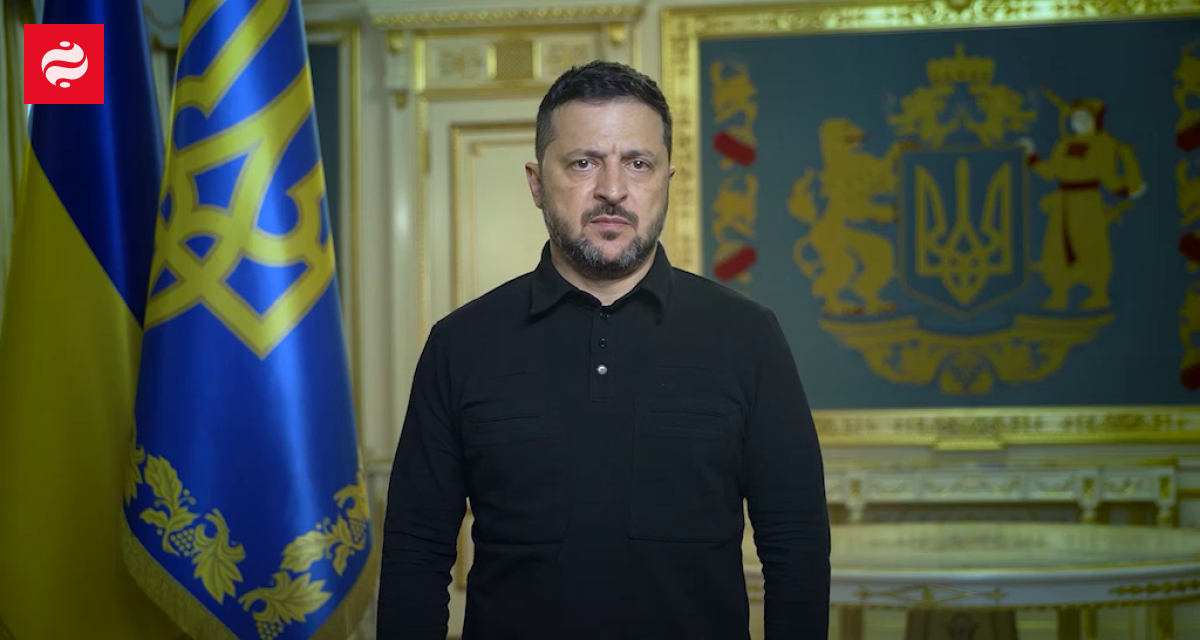Президент Володимир Зеленський на тлі обговорення припинення вогню