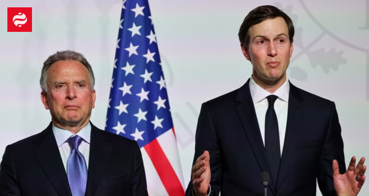 Представники Дональда Трампа Стів Віткофф і Джаред Кушнер з українськими посадовцями.