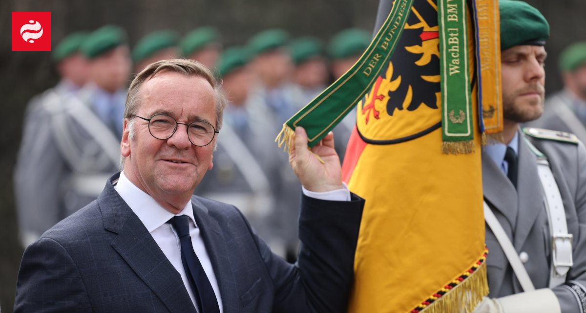 Міністр оборони Німеччини Борис Пісторіус на відеоконференції