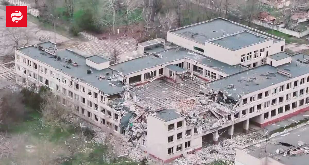 Зруйновані Олешки, окупована Херсонщина