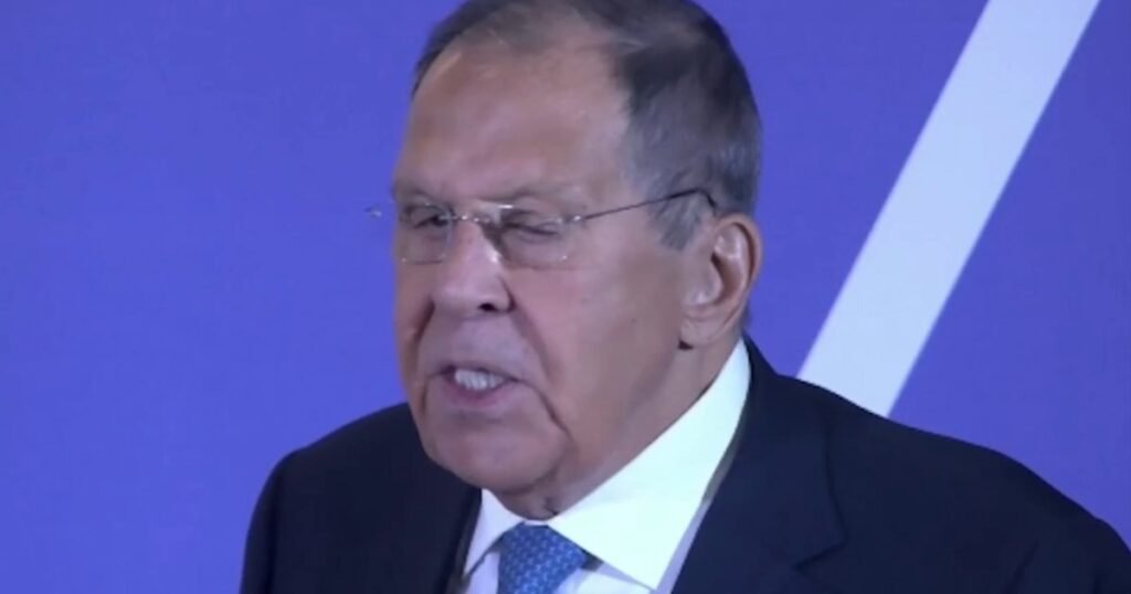 Сергій Лавров, міністр закордонних справ Росії