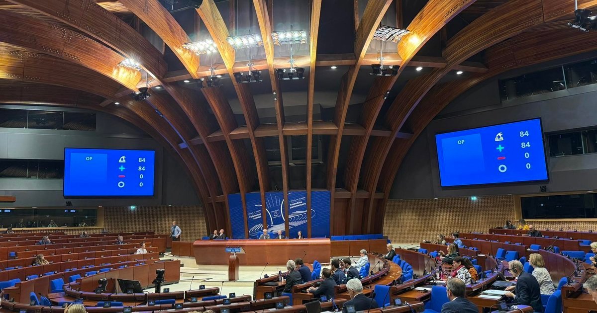 Засідання Парламентської асамблеї Ради Європи.