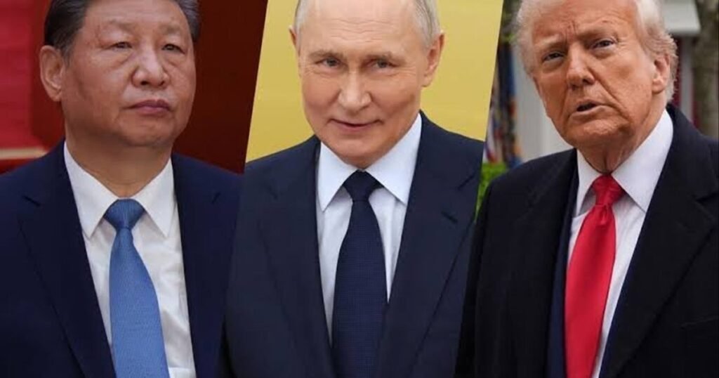 Лідери держав, що готуються до тристоронніх переговорів