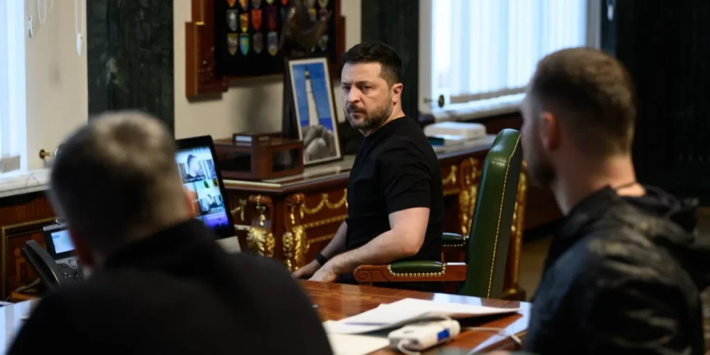 Президент України Володимир Зеленський під час офіційного виступу