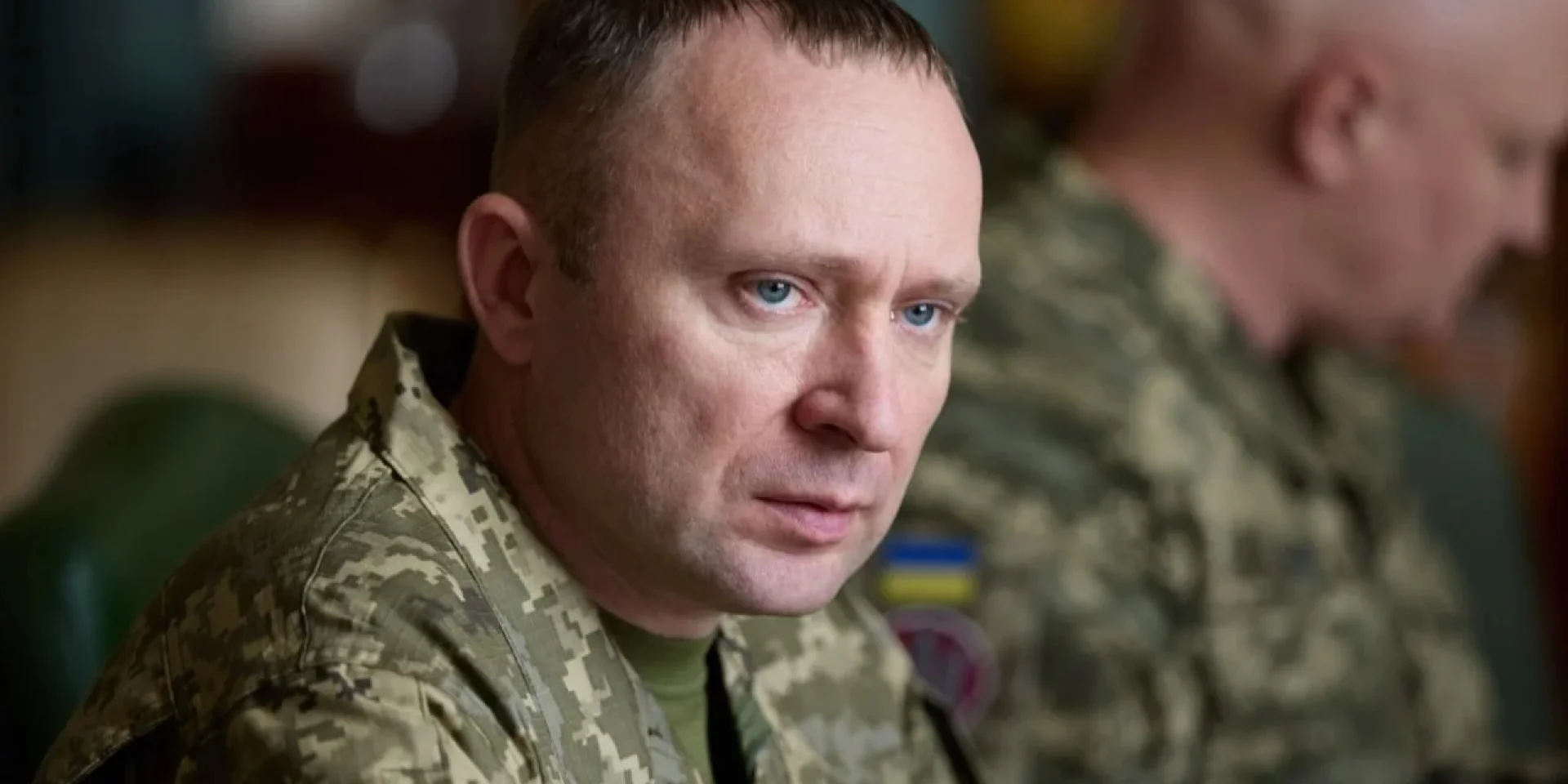 Зображення Михайла Драпатого, головнокомандувача ЗСУ, що подав план на розгляд РНБО.