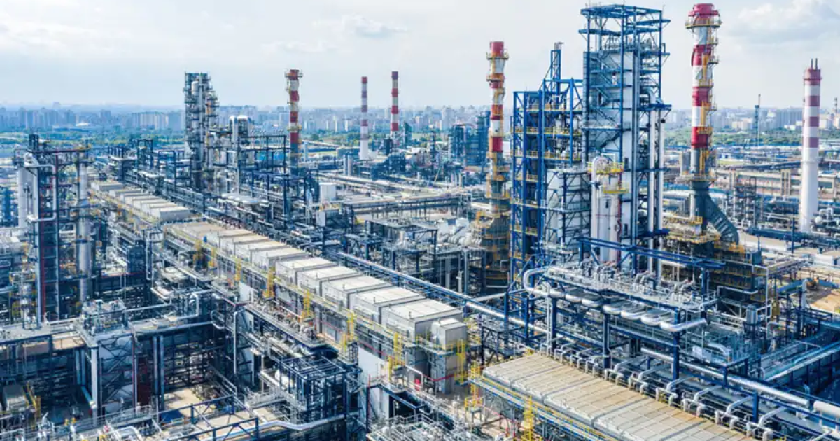 Рязанський НПЗ, зупинка агрегату перегонки нафти