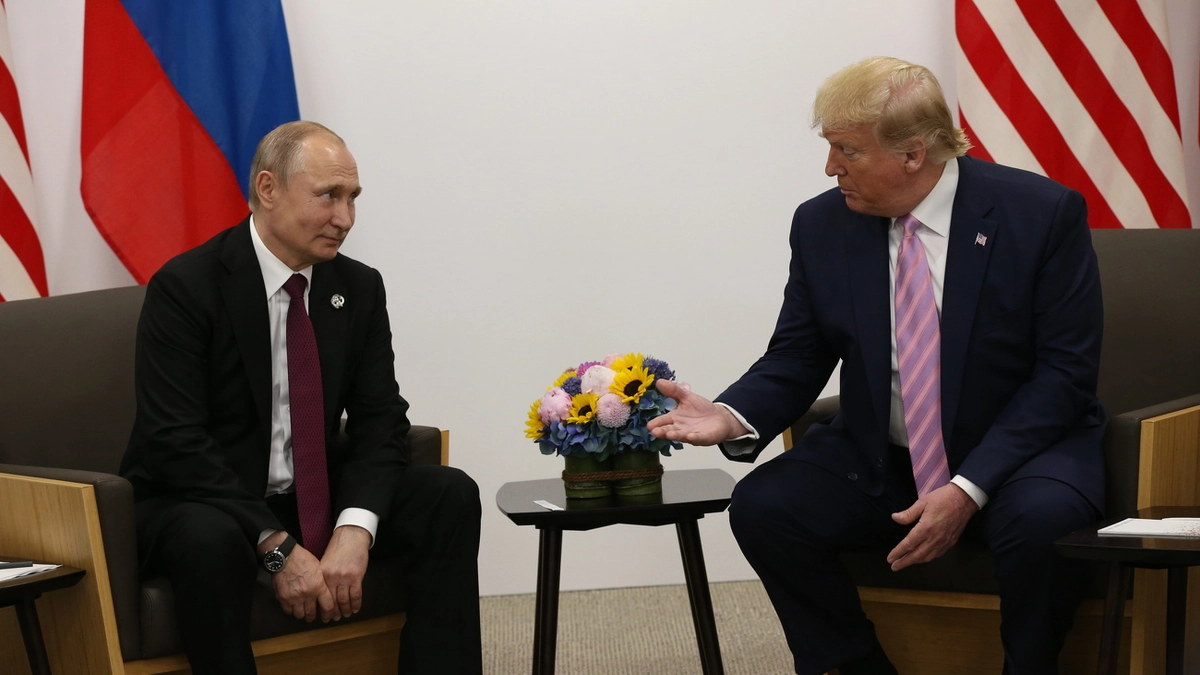 Дональд Трамп коментує заяву Володимира Путіна щодо завершення війни та постачання нафти.
