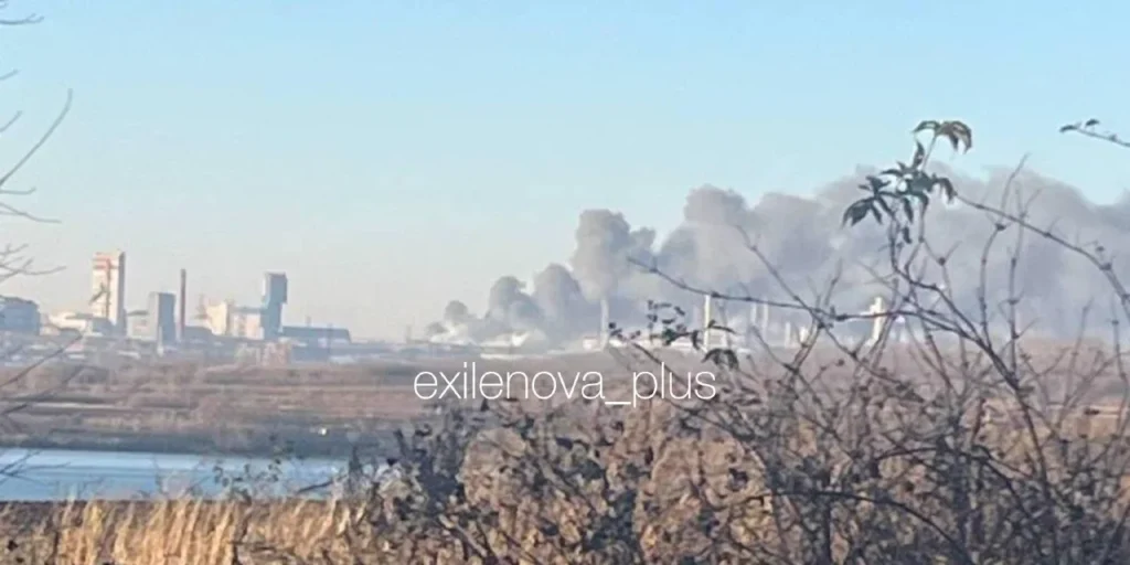 Пожежа на промисловому об'єкті в Тульській області