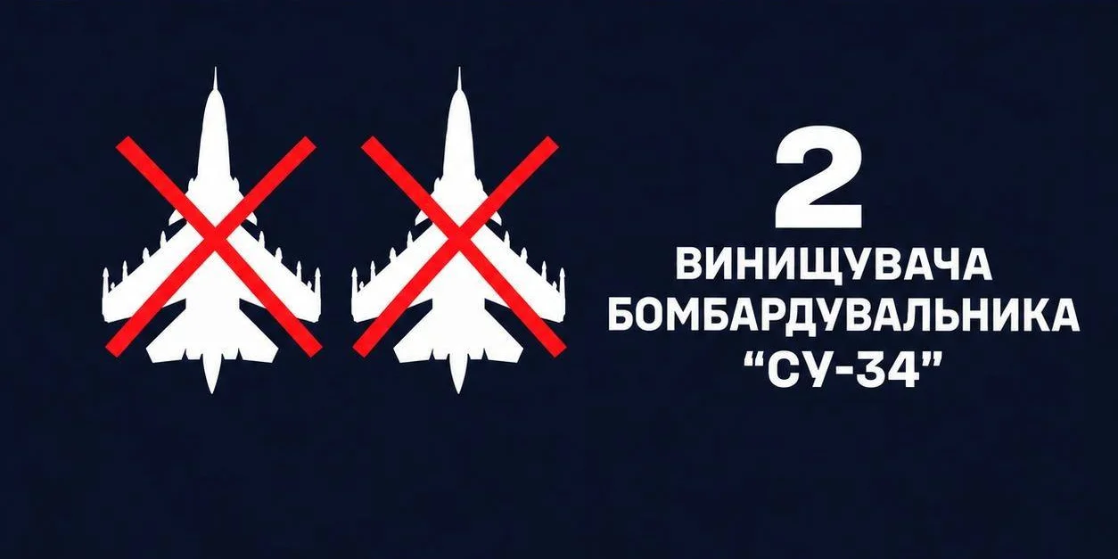 Наслідки удару ВМС ЗСУ по аеродрому Маринівка: знищені Су-34